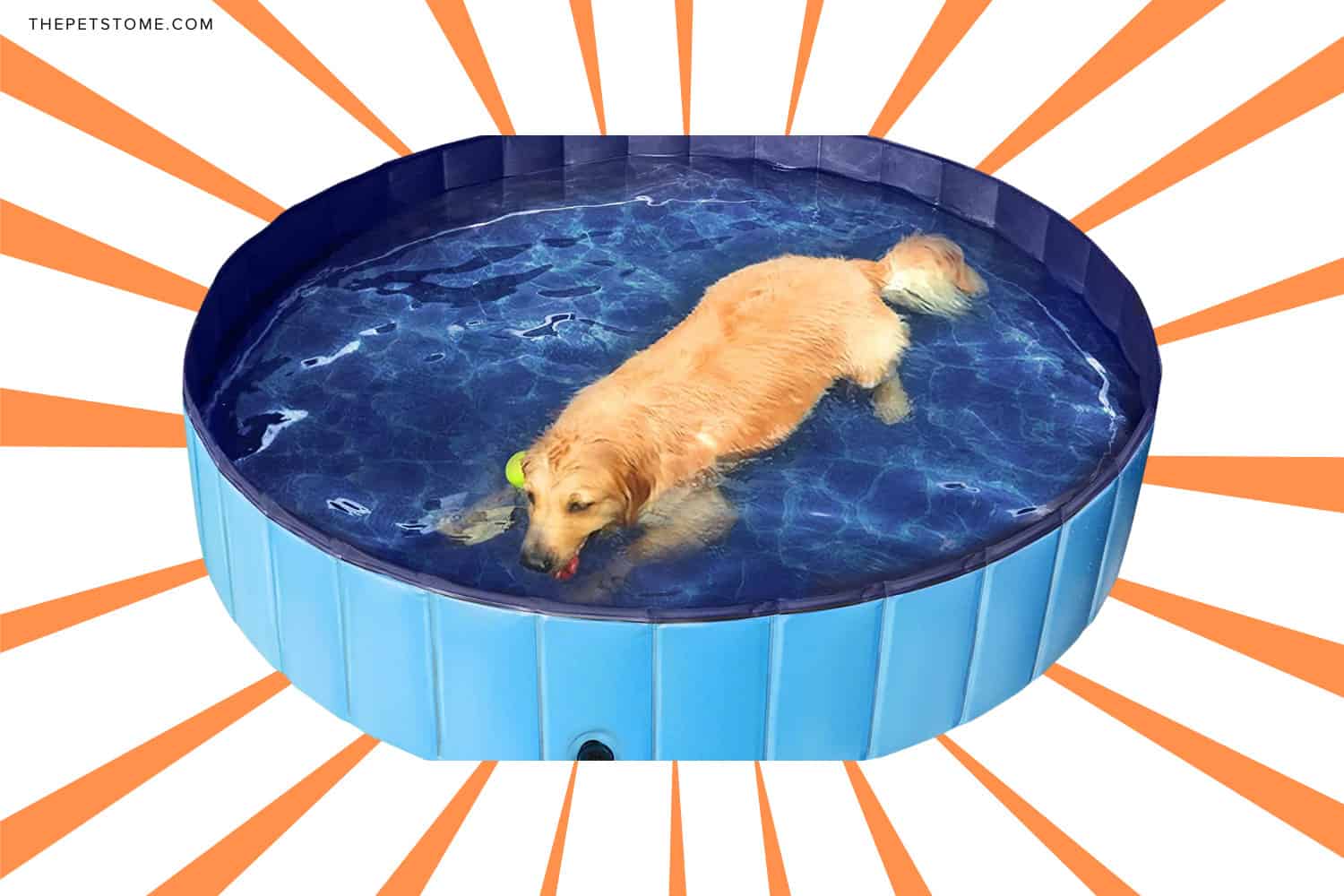 Yaheetech Foldable Dog Pool